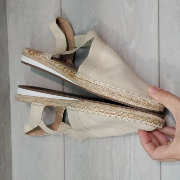 Lucky Brand Womens Rifka Canvas Espadrille Loafer Slip on shoes sz 9M - Picture 9 of 13